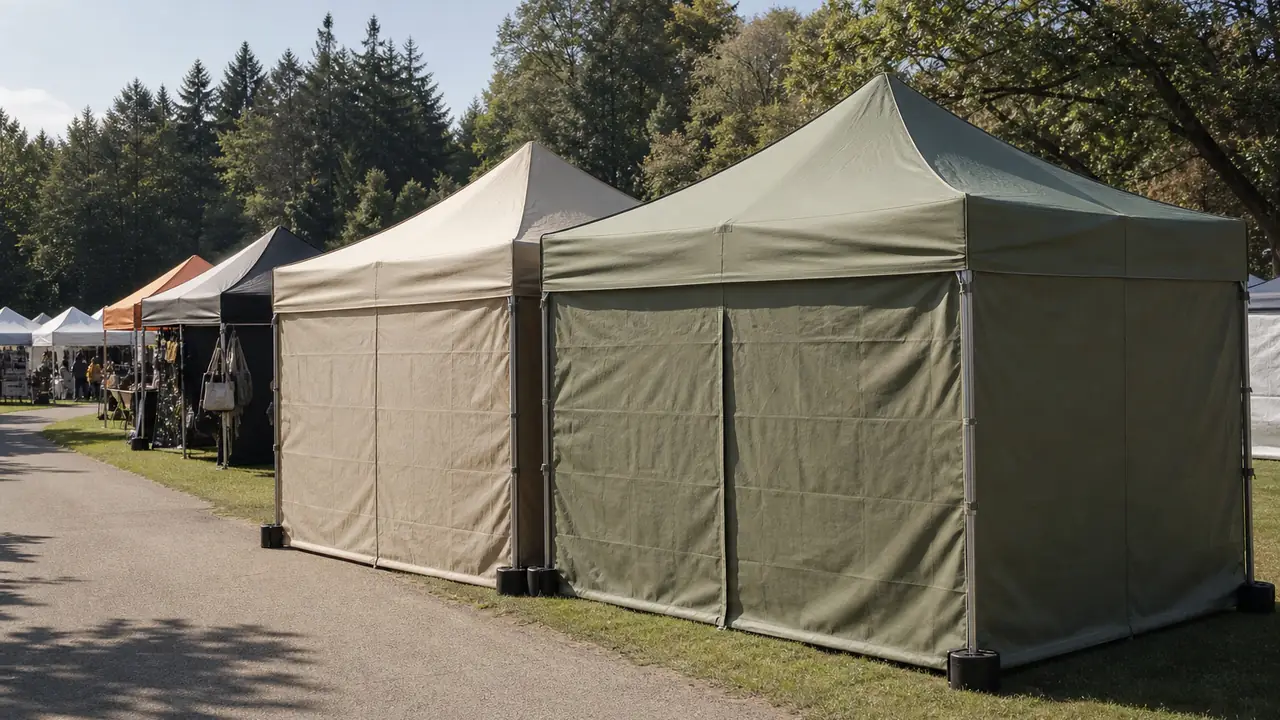Party tent sizing by guest count and layout - Canopies and events